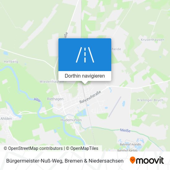 Bürgermeister-Nuß-Weg Karte