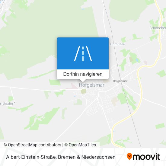 Albert-Einstein-Straße Karte