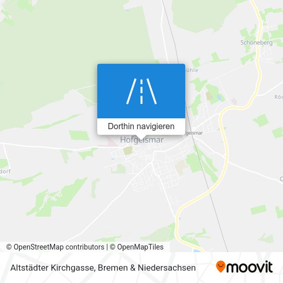Altstädter Kirchgasse Karte