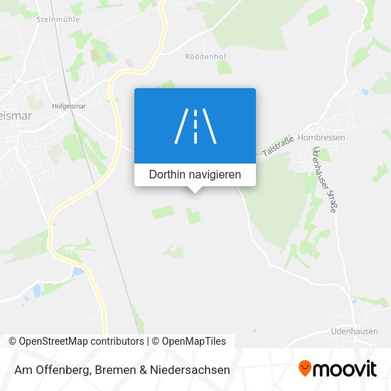 Am Offenberg Karte