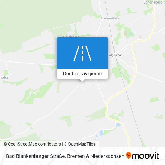 Bad Blankenburger Straße Karte