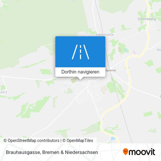 Brauhausgasse Karte