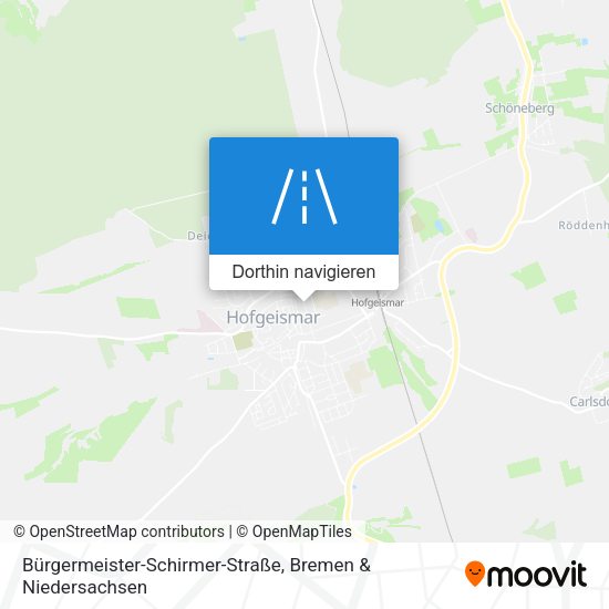 Bürgermeister-Schirmer-Straße Karte