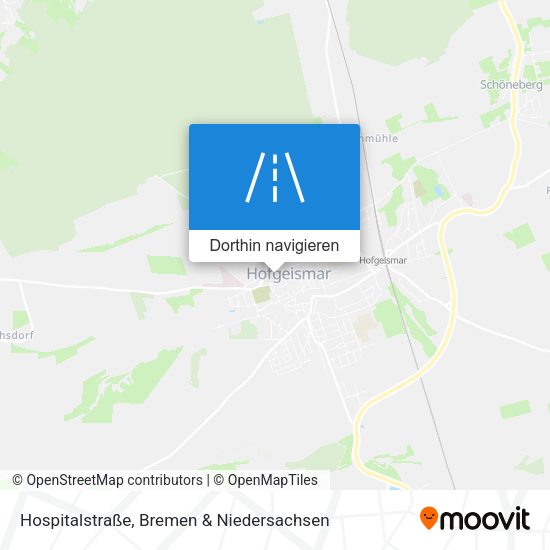Hospitalstraße Karte