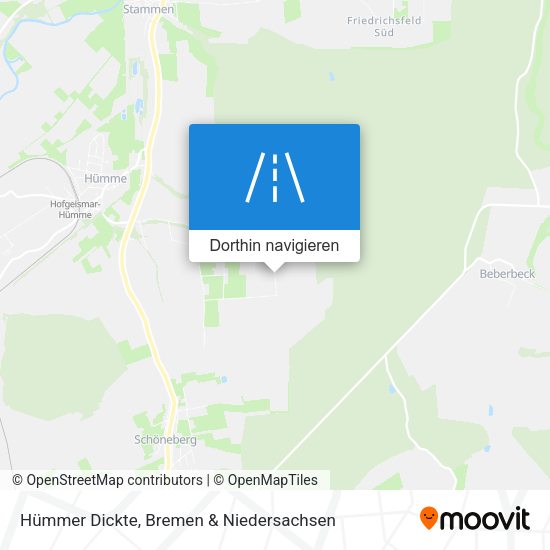 Hümmer Dickte Karte