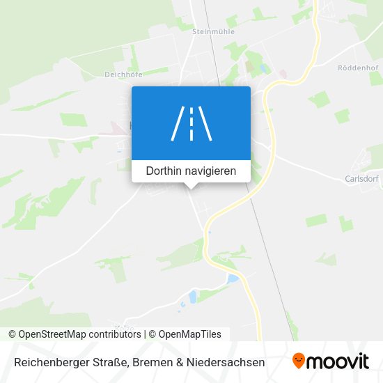 Reichenberger Straße Karte