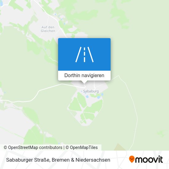 Sababurger Straße Karte