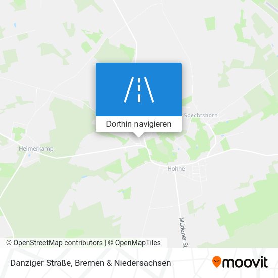 Danziger Straße Karte