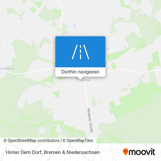 Hinter Dem Dorf Karte