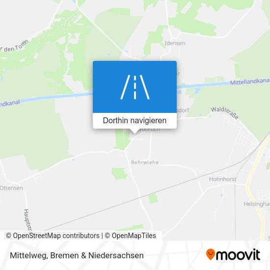 Mittelweg Karte