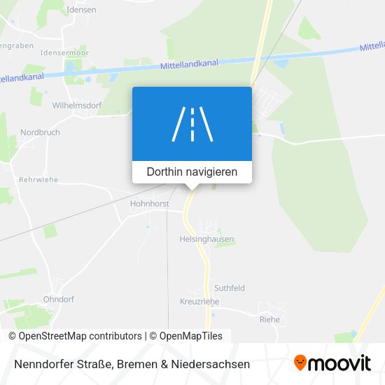 Nenndorfer Straße Karte