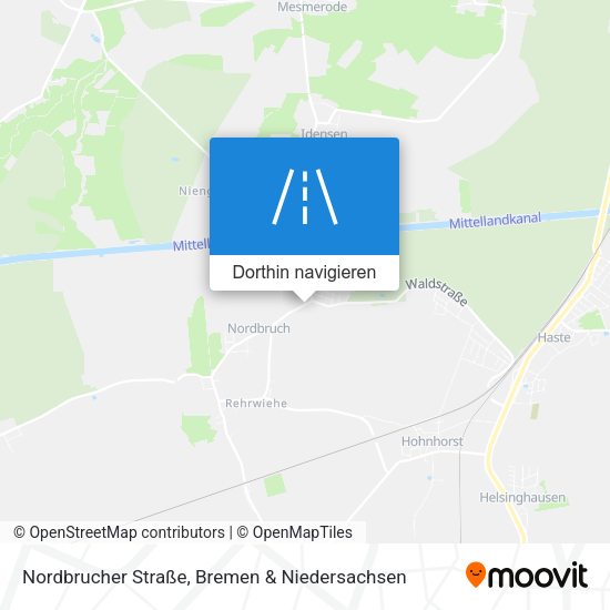 Nordbrucher Straße Karte
