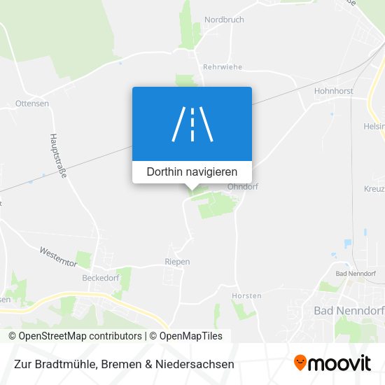 Zur Bradtmühle Karte