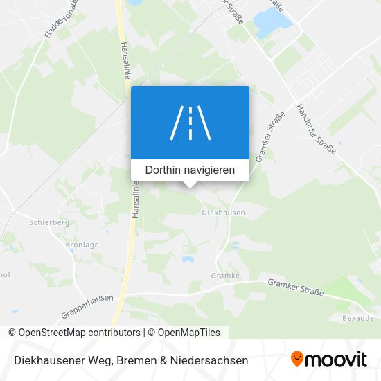 Diekhausener Weg Karte