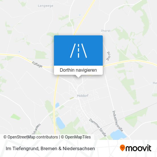 Im Tiefengrund Karte