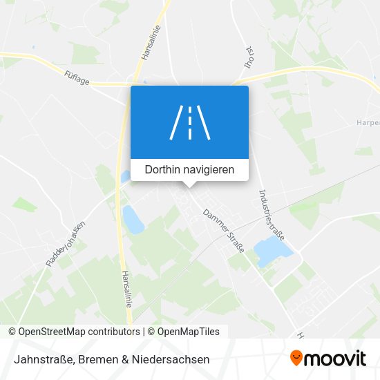 Jahnstraße Karte