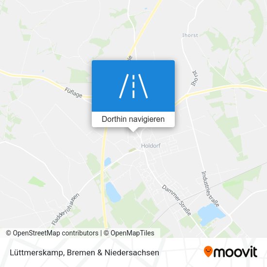 Lüttmerskamp Karte