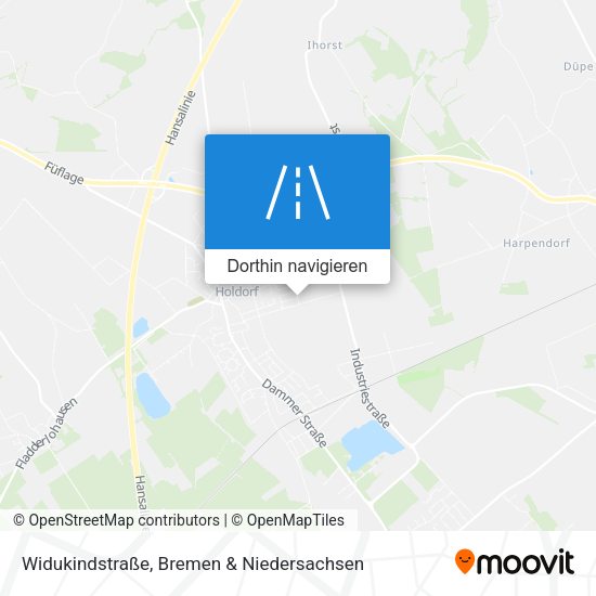 Widukindstraße Karte