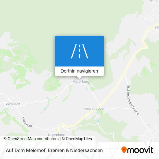 Auf Dem Meierhof Karte
