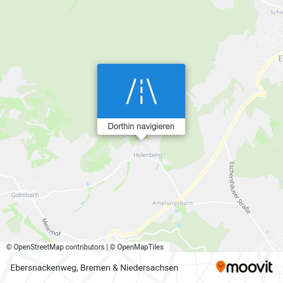 Ebersnackenweg Karte