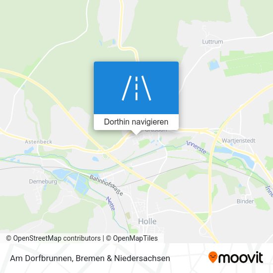 Am Dorfbrunnen Karte