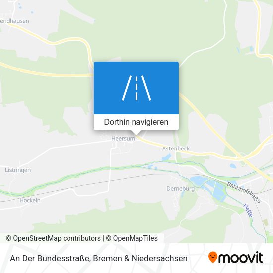 An Der Bundesstraße Karte