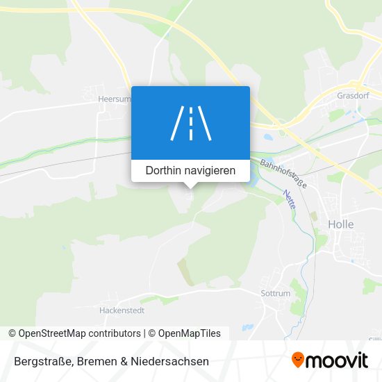 Bergstraße Karte