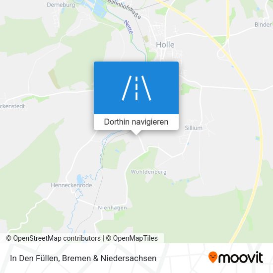 In Den Füllen Karte