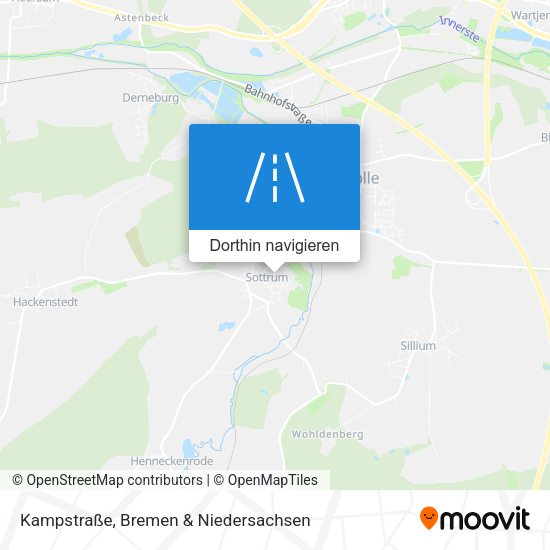 Kampstraße Karte