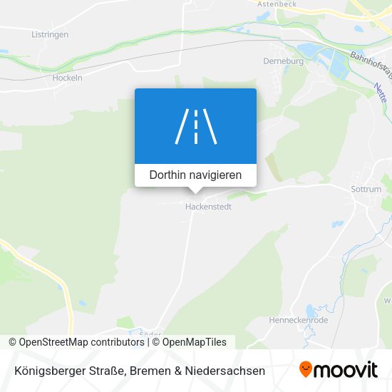 Königsberger Straße Karte