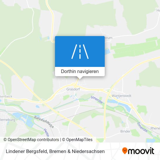 Lindener Bergsfeld Karte