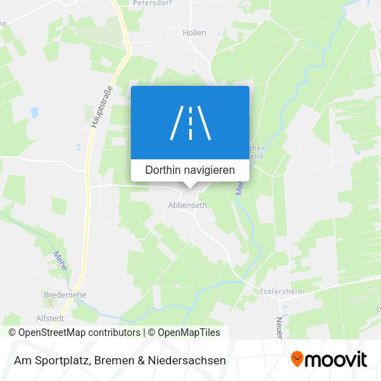 Am Sportplatz Karte