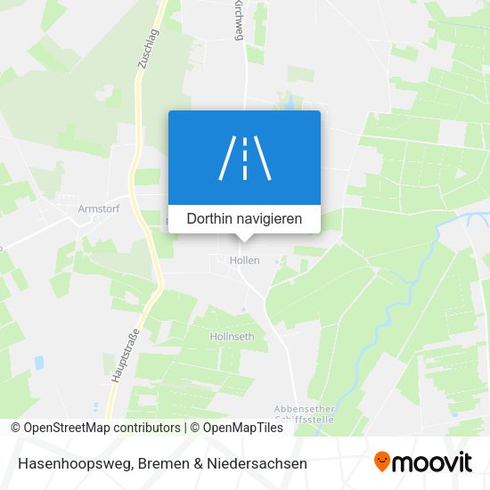 Hasenhoopsweg Karte