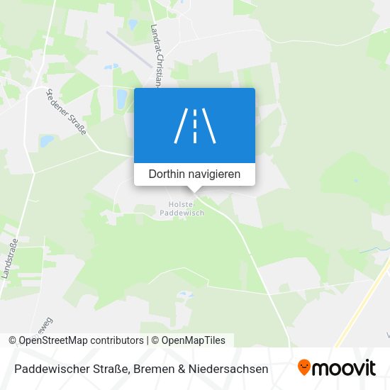 Paddewischer Straße Karte