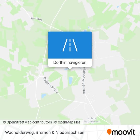 Wacholderweg Karte