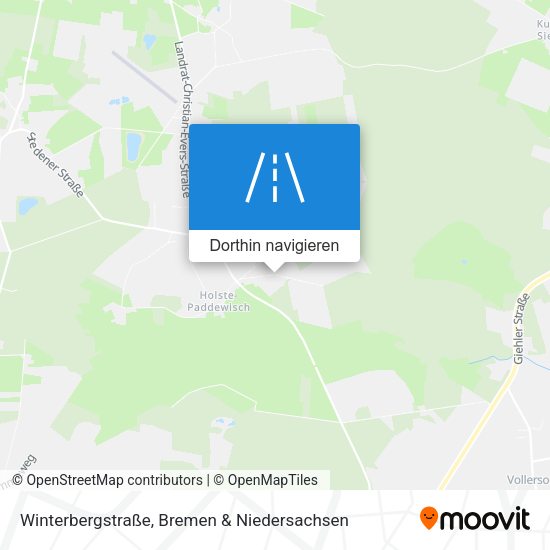 Winterbergstraße Karte
