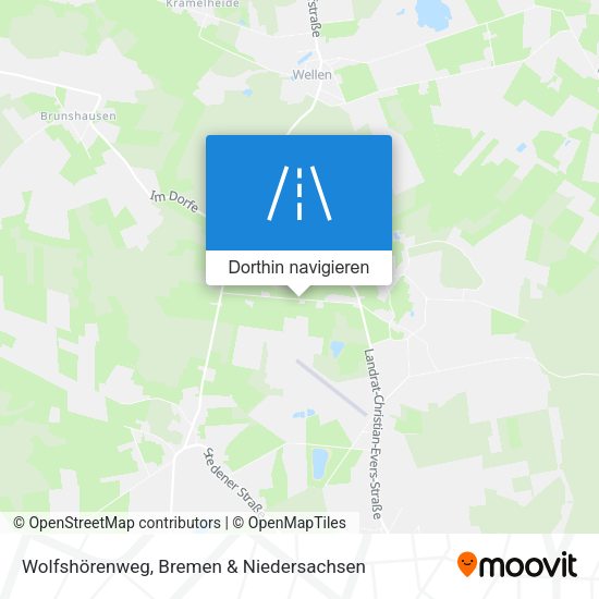 Wolfshörenweg Karte
