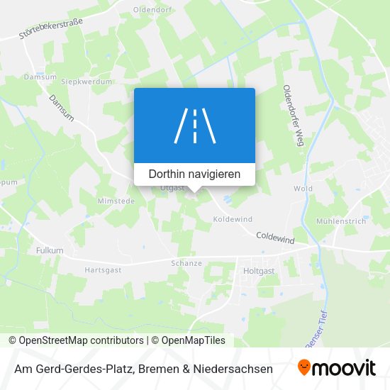 Am Gerd-Gerdes-Platz Karte