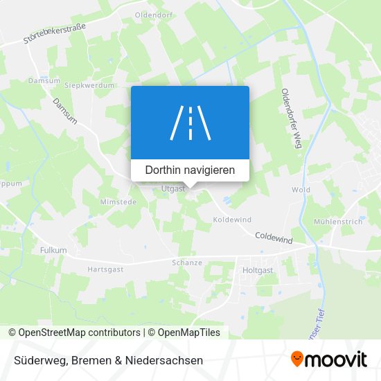 Süderweg Karte
