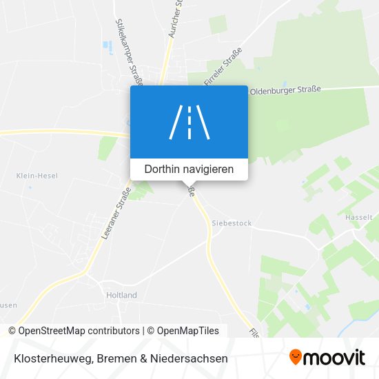 Klosterheuweg Karte
