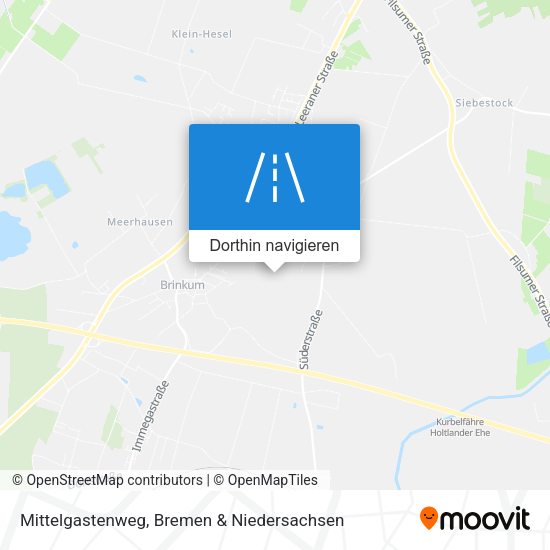 Mittelgastenweg Karte