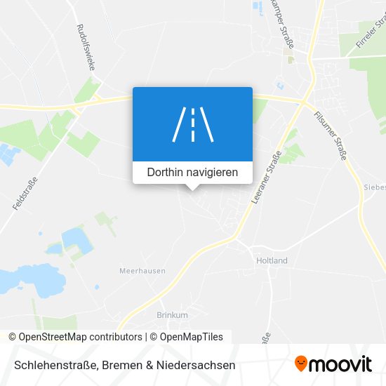 Schlehenstraße Karte