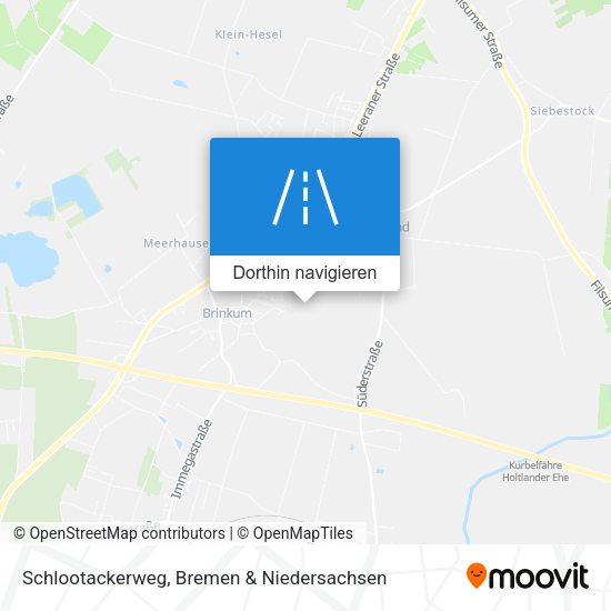Schlootackerweg Karte
