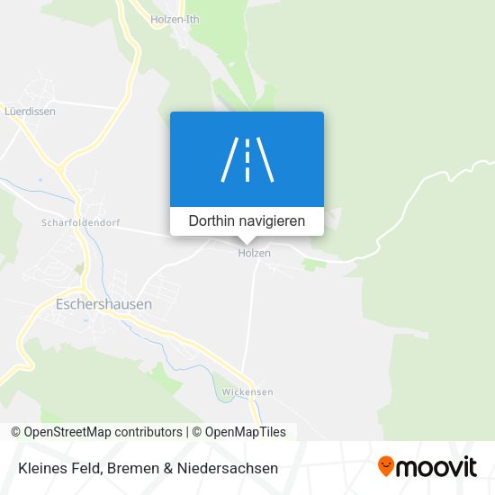 Kleines Feld Karte
