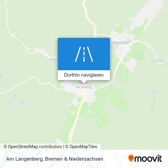Am Langenberg Karte
