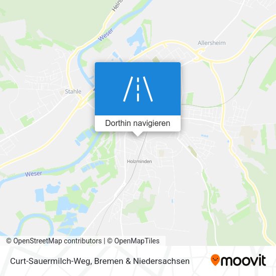 Curt-Sauermilch-Weg Karte