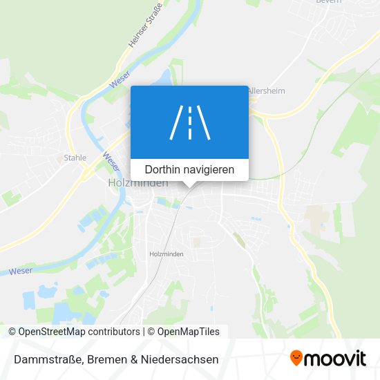 Dammstraße Karte
