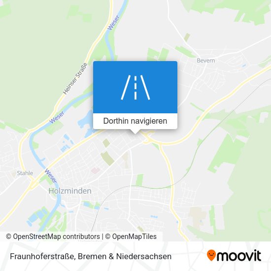 Fraunhoferstraße Karte