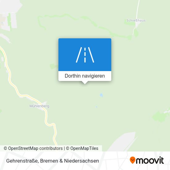 Gehrenstraße Karte