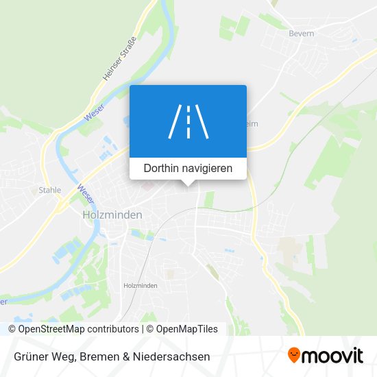 Grüner Weg Karte